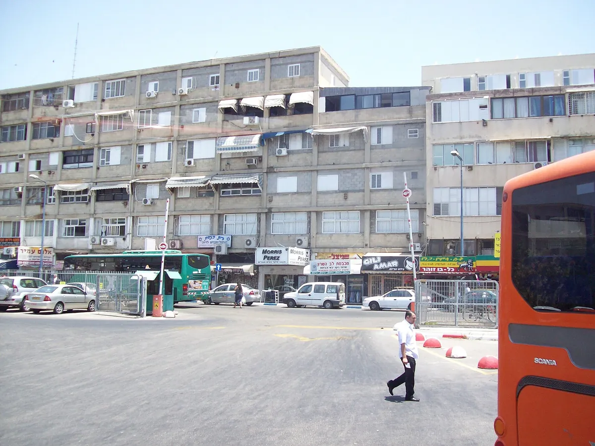 Netanya central bus station (photo from 2007)